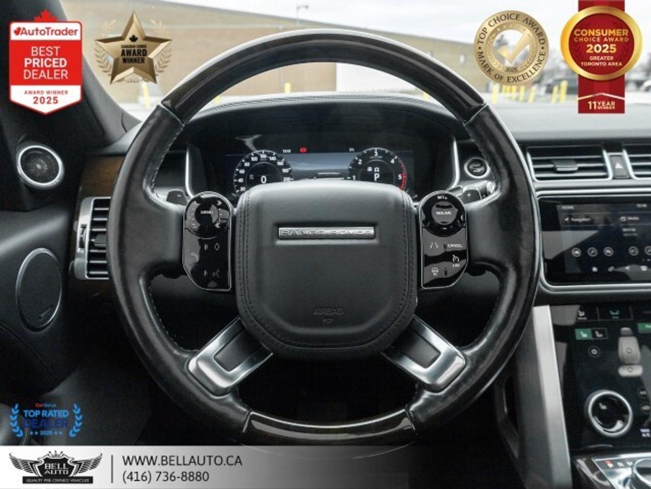 2019 Land Rover Range Rover HSE   NAVI   B.CAM   PANO   MERIDIAN   WDTRIM   22 Photo