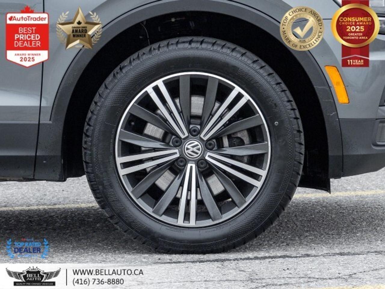 2018 Volkswagen Tiguan Highline 4Motion   NAVI   B.CAM   PANO   FENDERAUD Photo