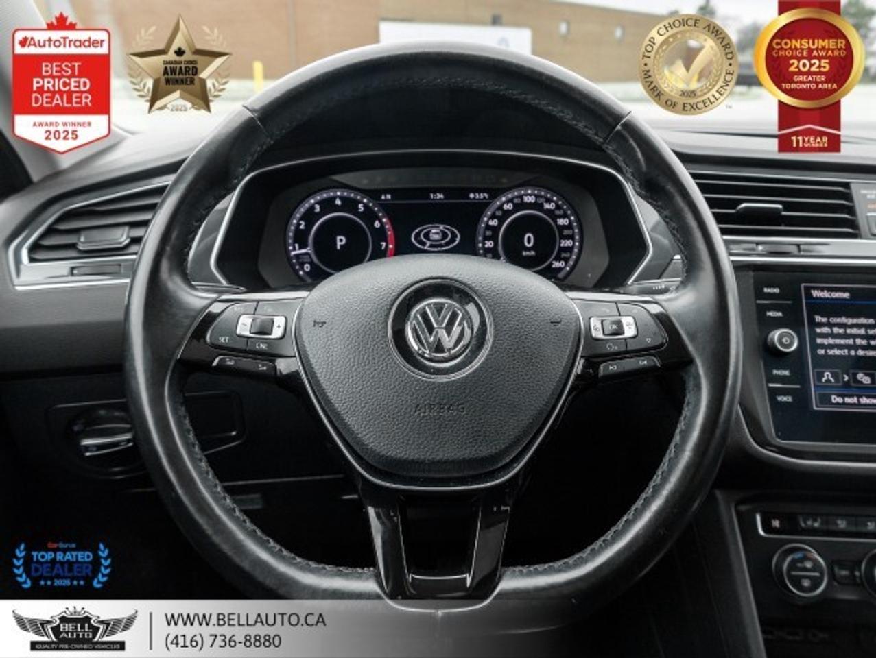 2018 Volkswagen Tiguan Highline 4Motion   NAVI   B.CAM   PANO   FENDERAUD Photo