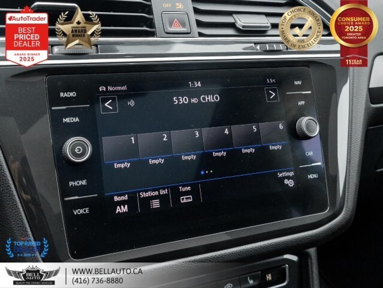 2018 Volkswagen Tiguan Highline 4Motion   NAVI   B.CAM   PANO   FENDERAUD Photo