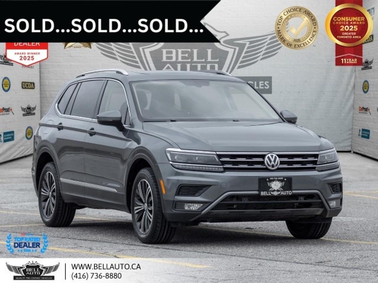 2018 Volkswagen Tiguan Highline 4Motion   NAVI   B.CAM   PANO   FENDERAUD Photo0