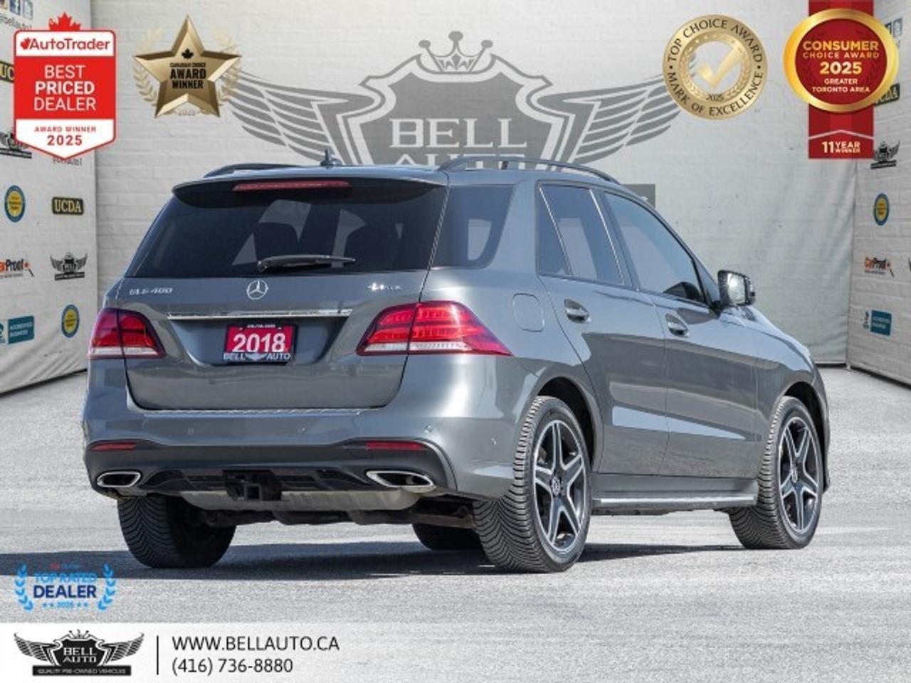 2018 Mercedes-Benz GLE 400   AMGPKG   NIGHTPKG   NAVI   360CAM   PANO   H Photo