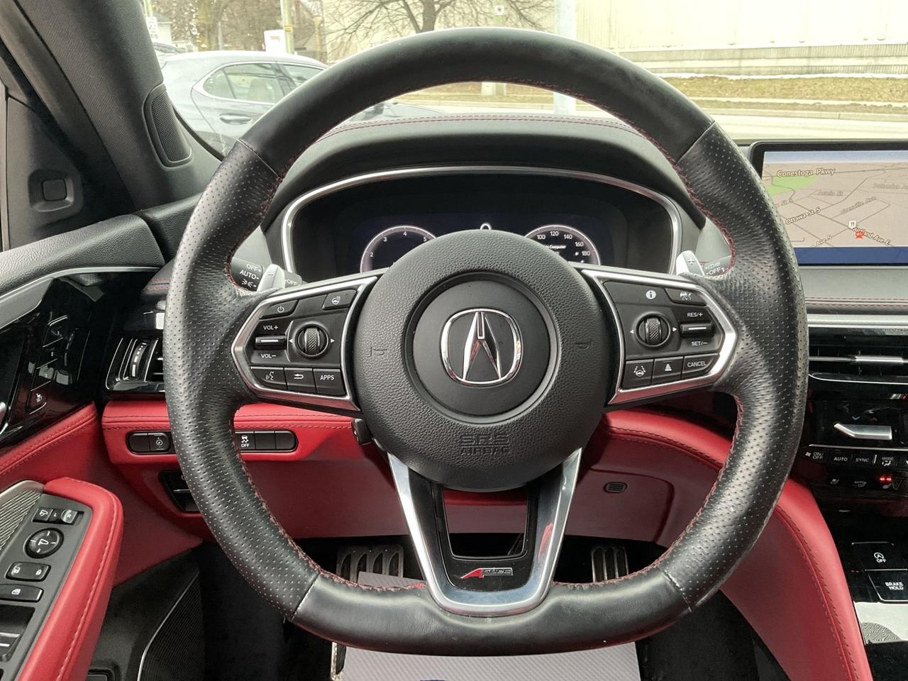 2023 Acura MDX SH-AWD A-Spec - RED INT! NAV! BACK-UP CAM! BSM! 7 Photo