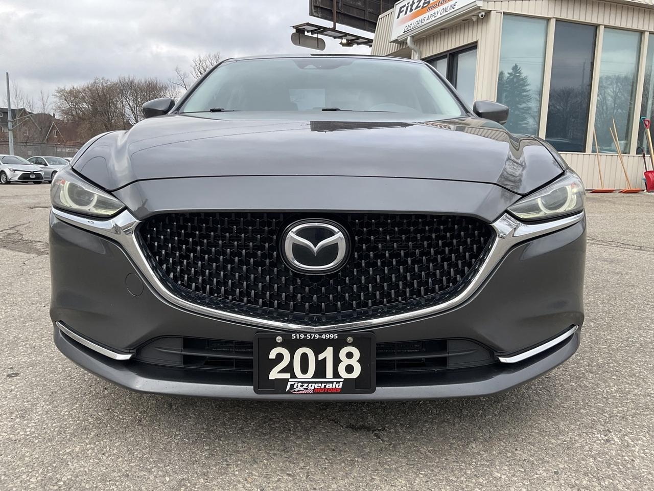 2018 Mazda MAZDA6 GT - LTHR! NAV! BACK-UP CAM! BSM! SUNROOF! Photo