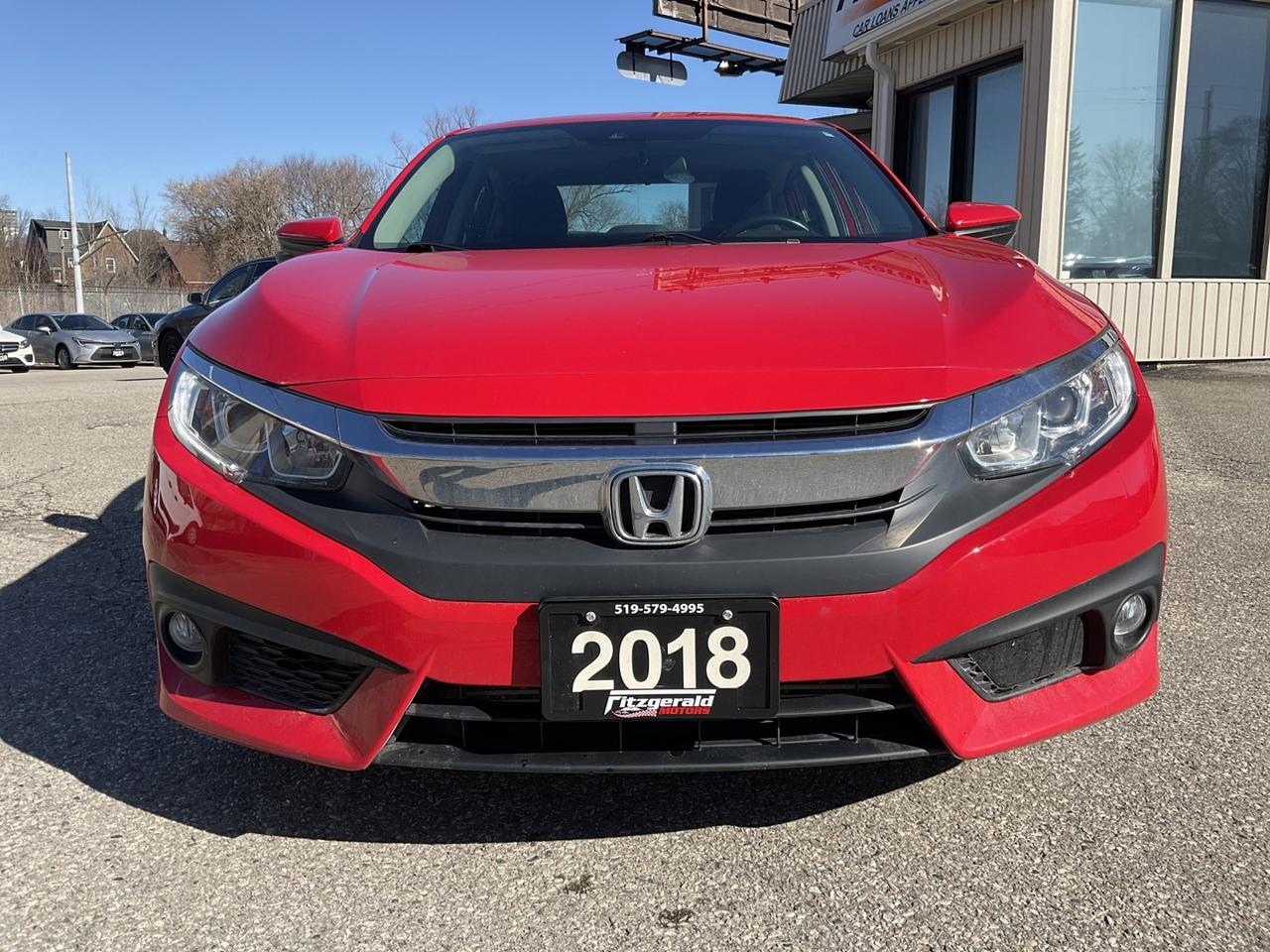 2018 Honda Civic EX-T Sedan - BACK-UP/BLIND-SPOT CAM! SUNROOF! Photo