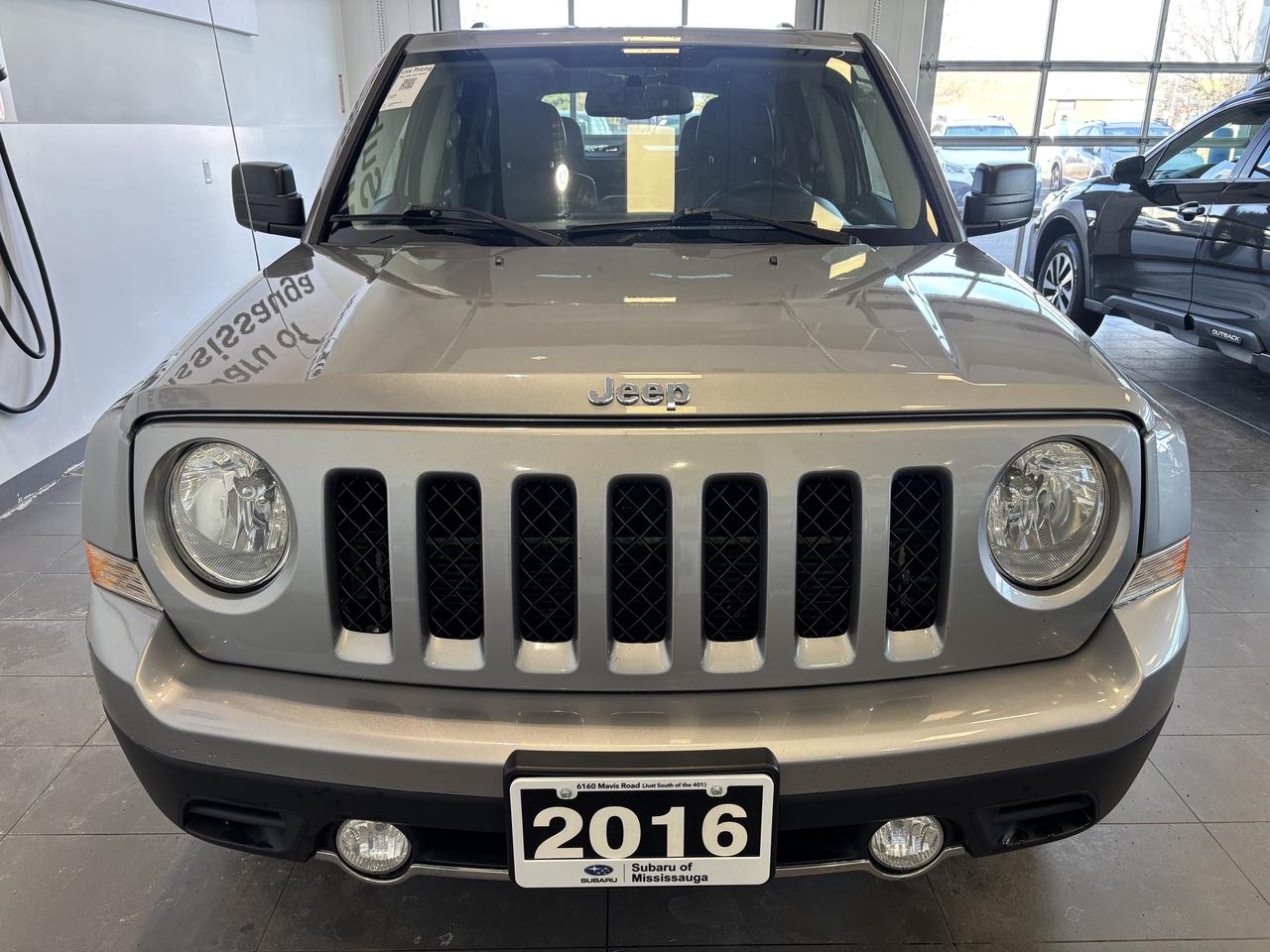 2016 Jeep Patriot 4WD   HIGH ALTITUDE   LOW KM   SOLD ASIS   SUNROOF Photo