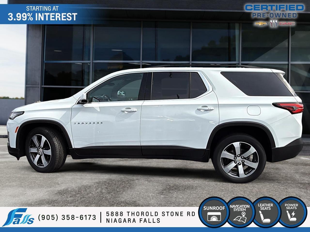 2023 Chevrolet Traverse LT True North AWD,LEATHER,SUNROOF,NAV Photo4