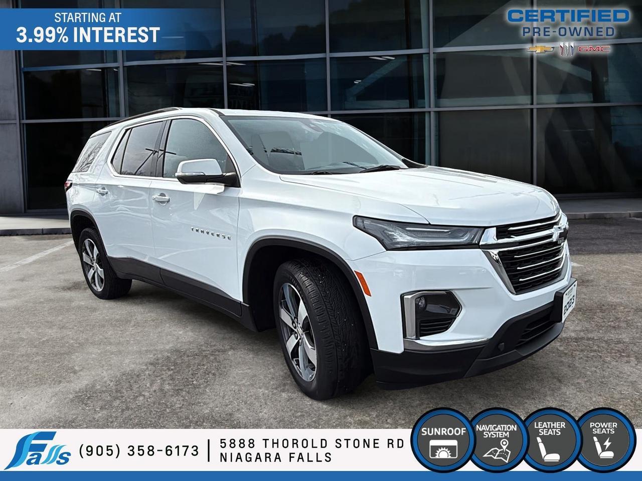 2023 Chevrolet Traverse LT True North AWD,LEATHER,SUNROOF,NAV Photo