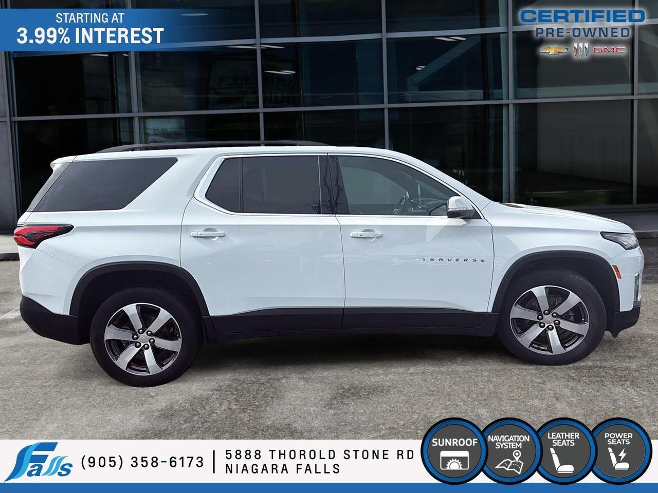 2023 Chevrolet Traverse LT True North AWD,LEATHER,SUNROOF,NAV Photo