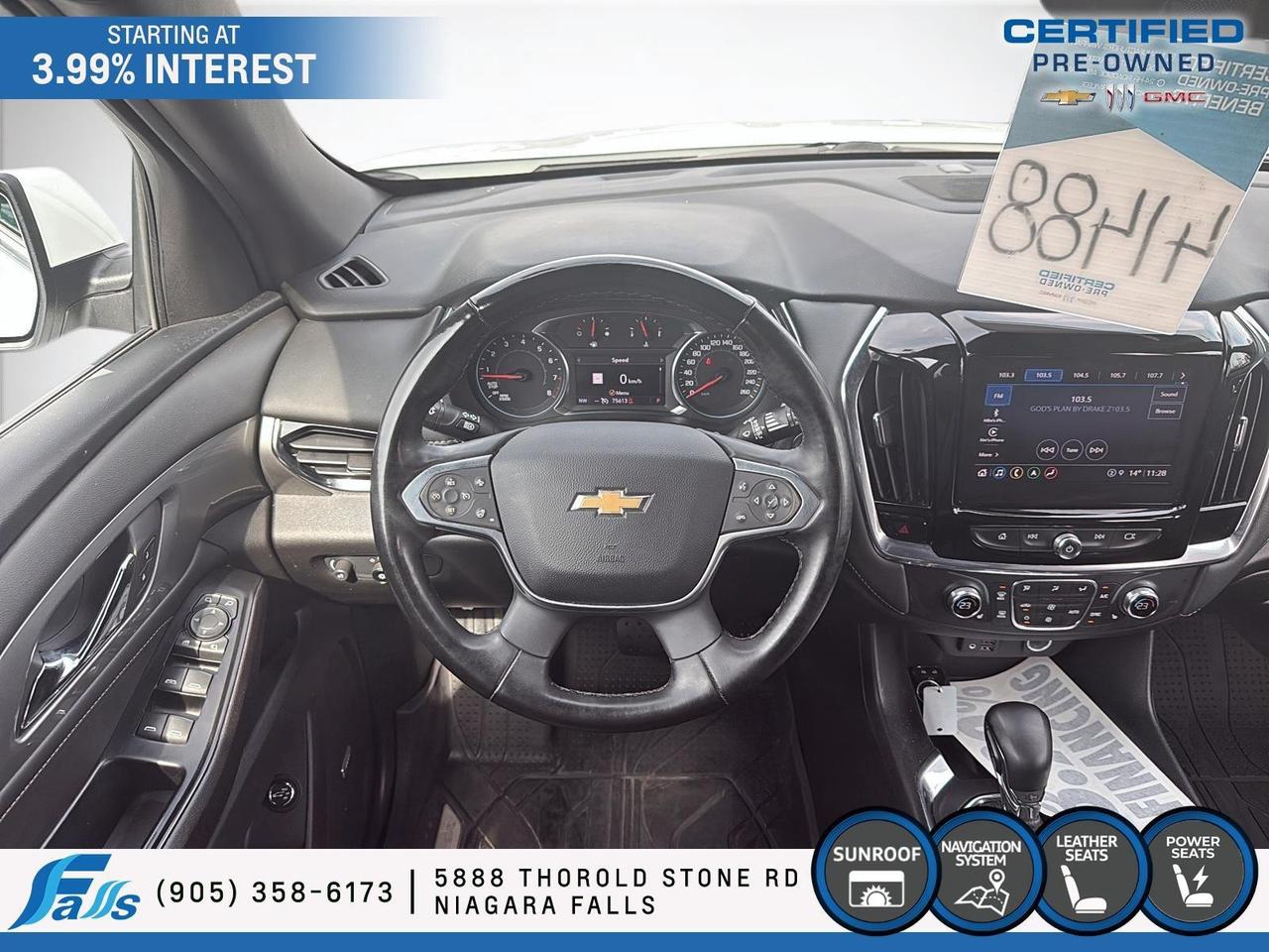 2023 Chevrolet Traverse LT True North AWD,LEATHER,SUNROOF,NAV Photo