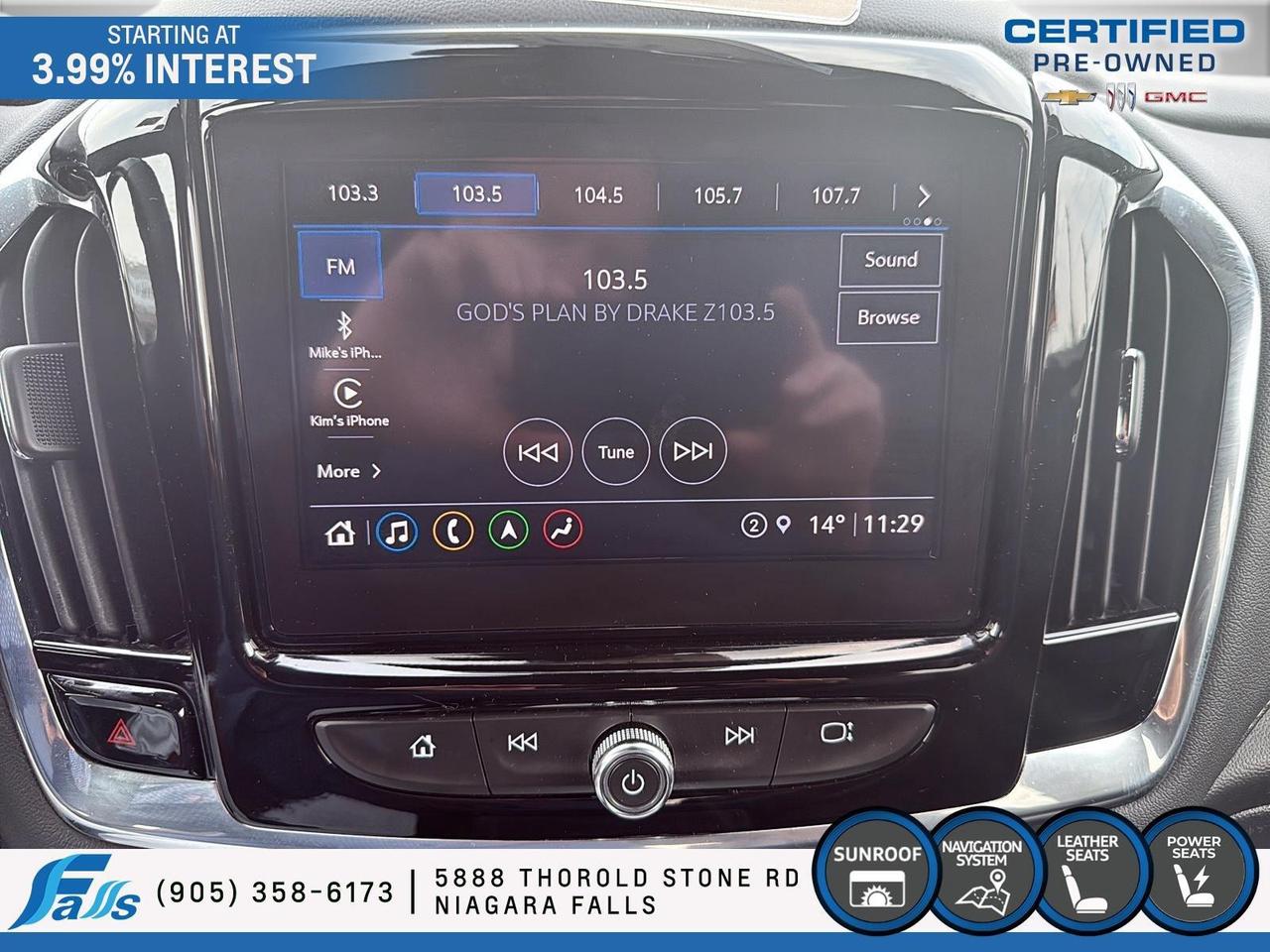 2023 Chevrolet Traverse LT True North AWD,LEATHER,SUNROOF,NAV Photo