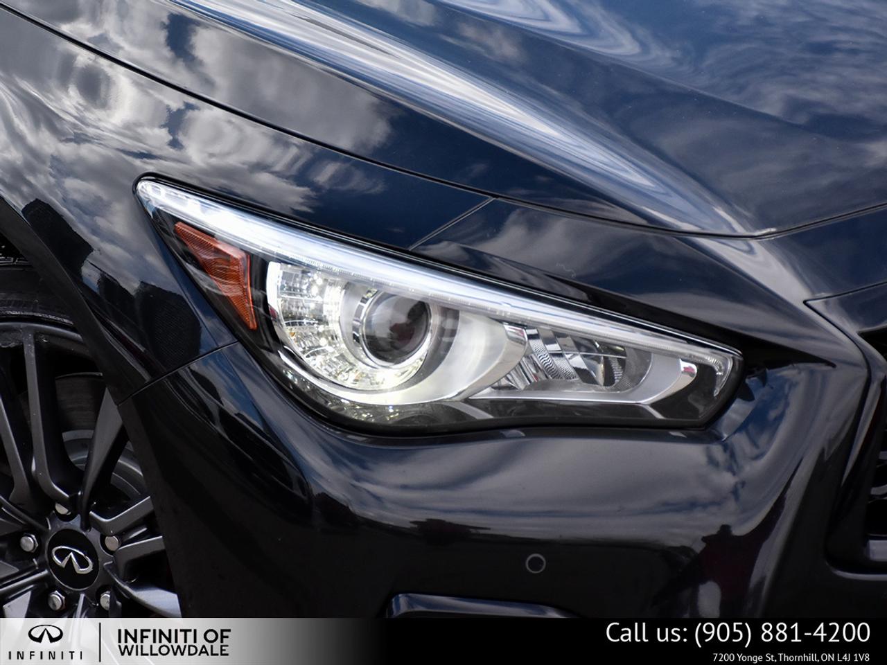 2021 Infiniti Q50 Red Sport I-LINE ProACTIVE 4dr All-Wheel Drive Sedan Photo