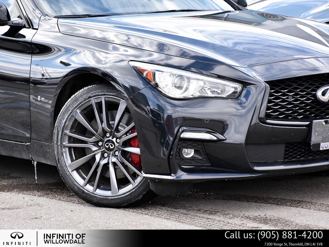 2021 Infiniti Q50 Red Sport I-LINE ProACTIVE 4dr All-Wheel Drive Sedan Photo