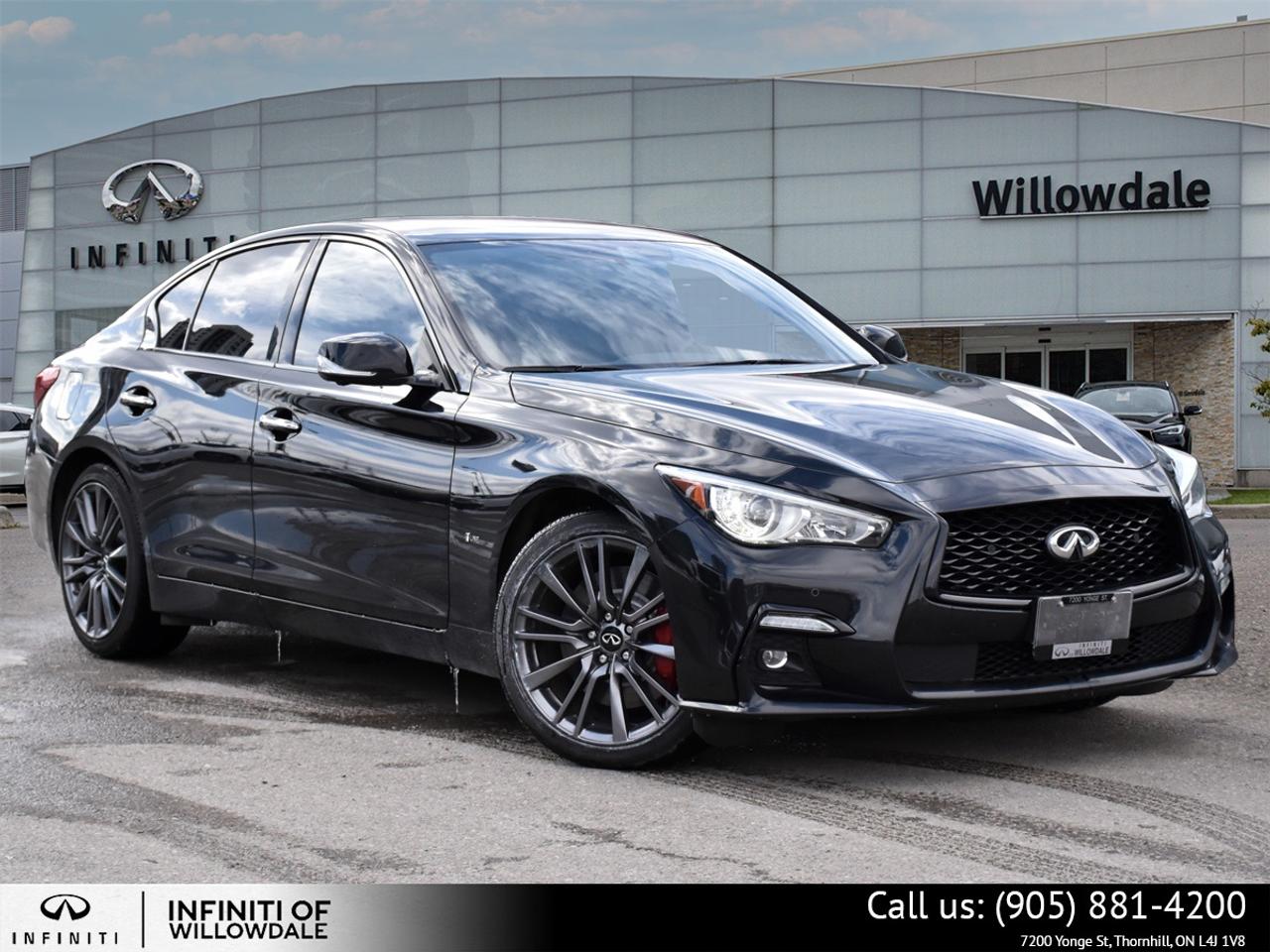 2021 Infiniti Q50 Red Sport I-LINE ProACTIVE 4dr All-Wheel Drive Sedan Photo