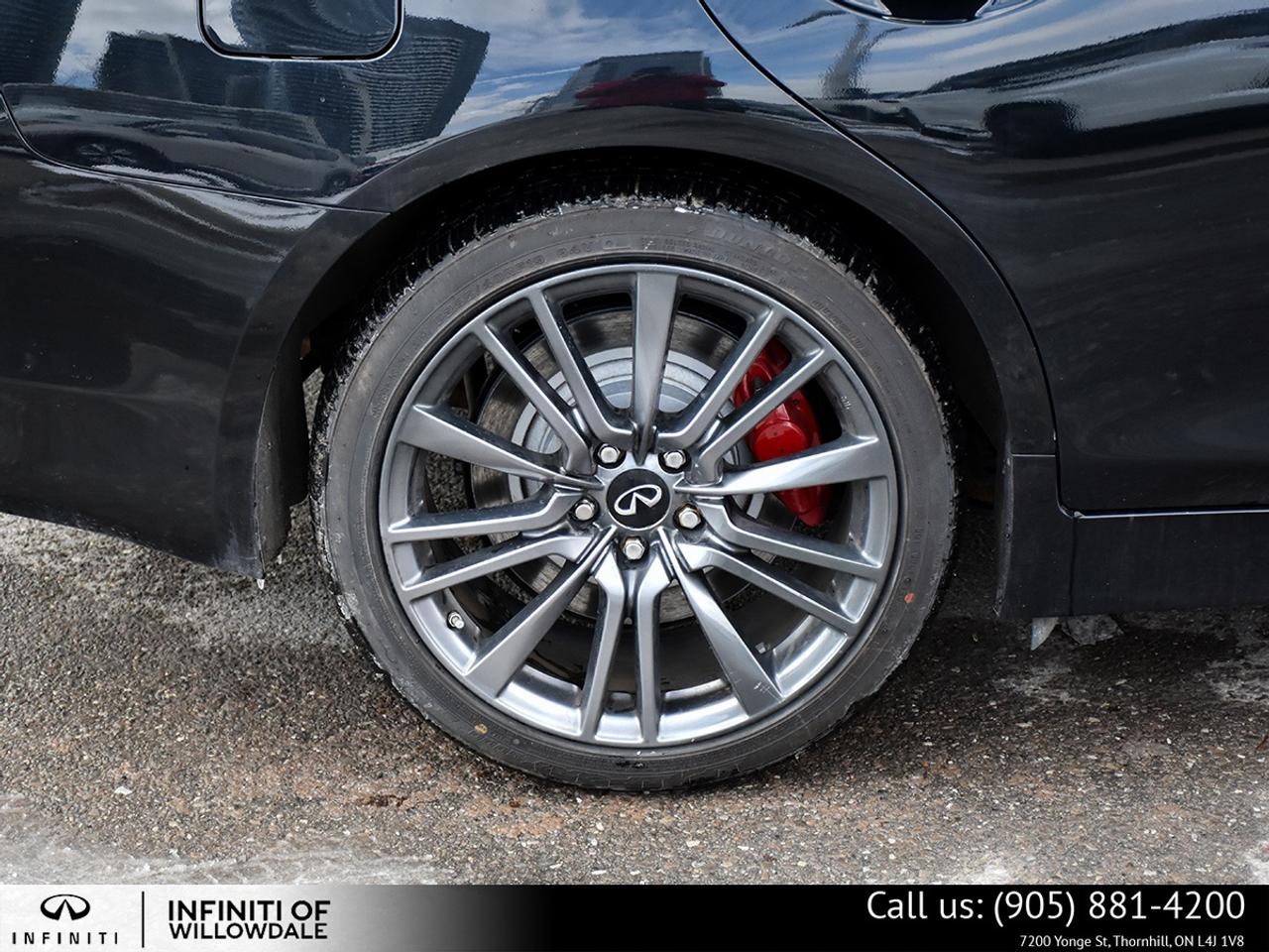 2021 Infiniti Q50 Red Sport I-LINE ProACTIVE 4dr All-Wheel Drive Sedan Photo