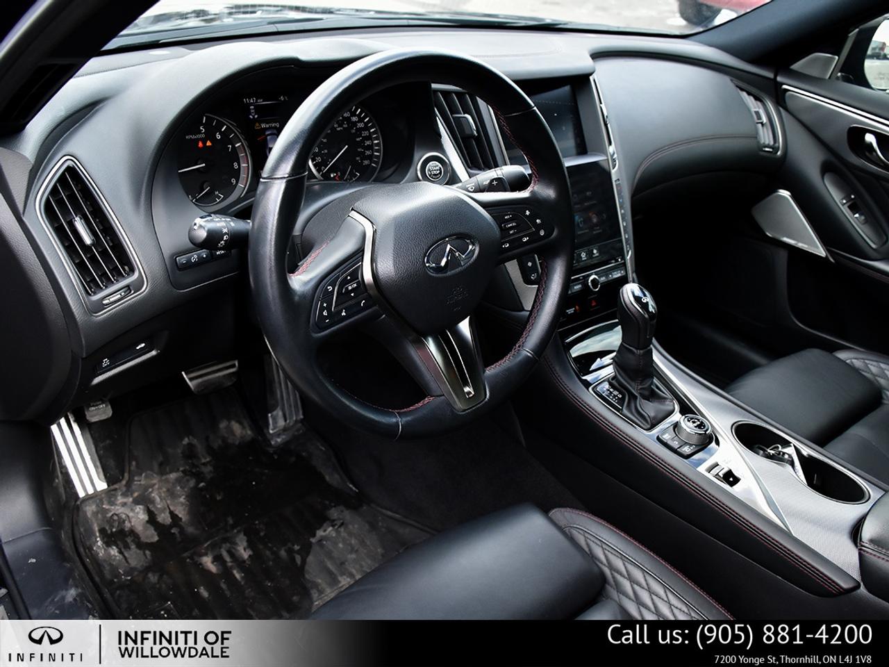 2021 Infiniti Q50 Red Sport I-LINE ProACTIVE 4dr All-Wheel Drive Sedan Photo