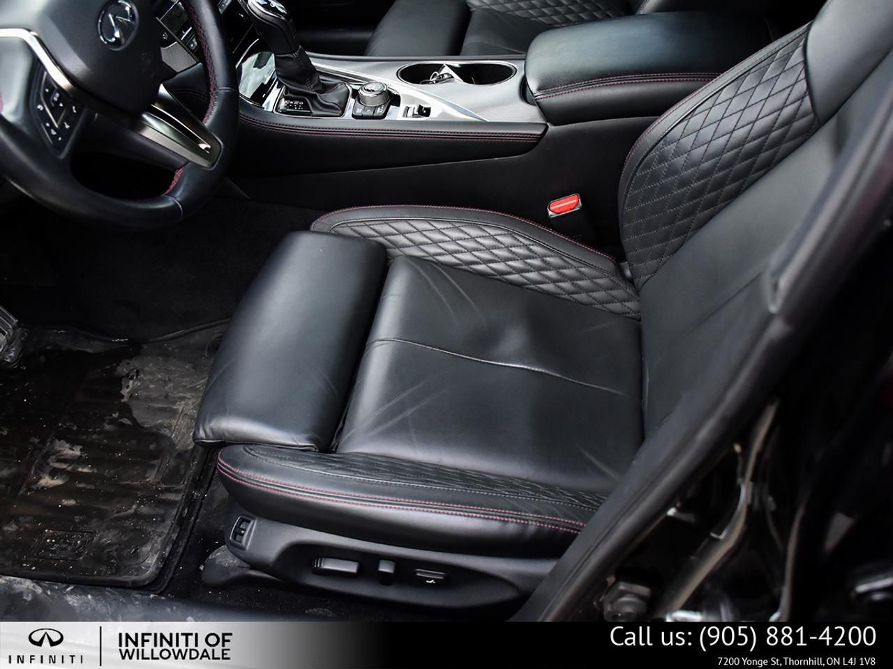 2021 Infiniti Q50 Red Sport I-LINE ProACTIVE 4dr All-Wheel Drive Sedan Photo