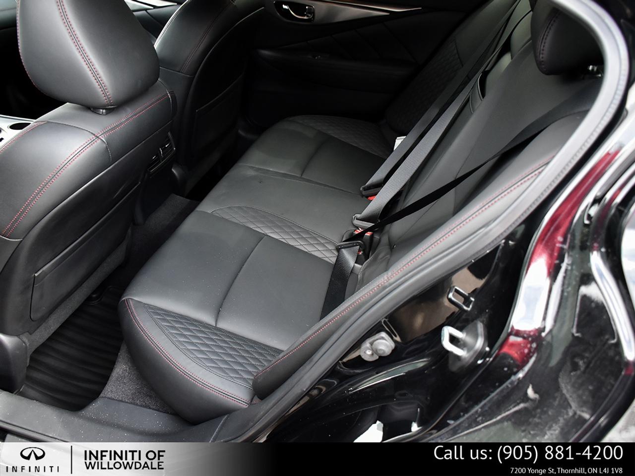 2021 Infiniti Q50 Red Sport I-LINE ProACTIVE 4dr All-Wheel Drive Sedan Photo