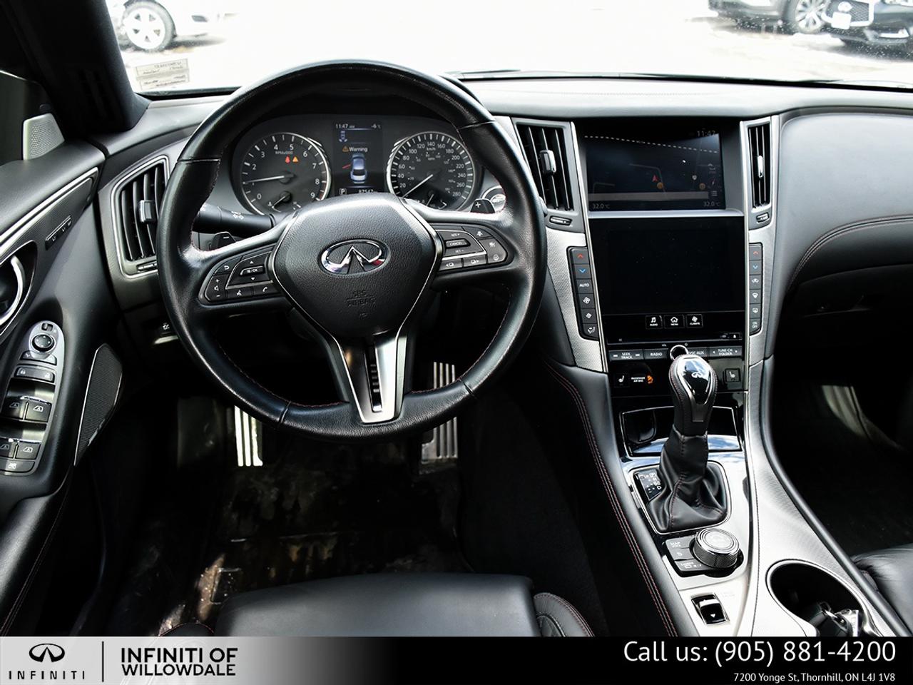 2021 Infiniti Q50 Red Sport I-LINE ProACTIVE 4dr All-Wheel Drive Sedan Photo