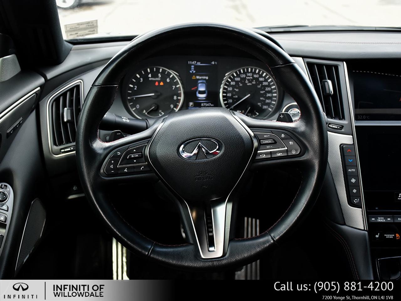 2021 Infiniti Q50 Red Sport I-LINE ProACTIVE 4dr All-Wheel Drive Sedan Photo