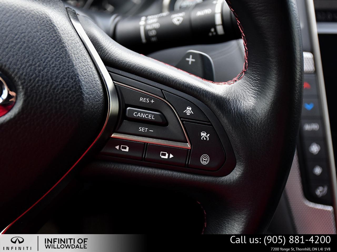 2021 Infiniti Q50 Red Sport I-LINE ProACTIVE 4dr All-Wheel Drive Sedan Photo