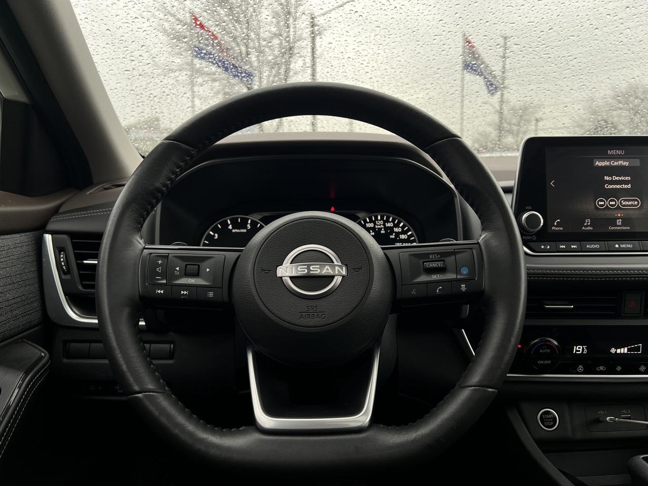 2023 Nissan Rogue SV Pearl White Moonroof AWD   360 Cam   Pro Pilot Photo