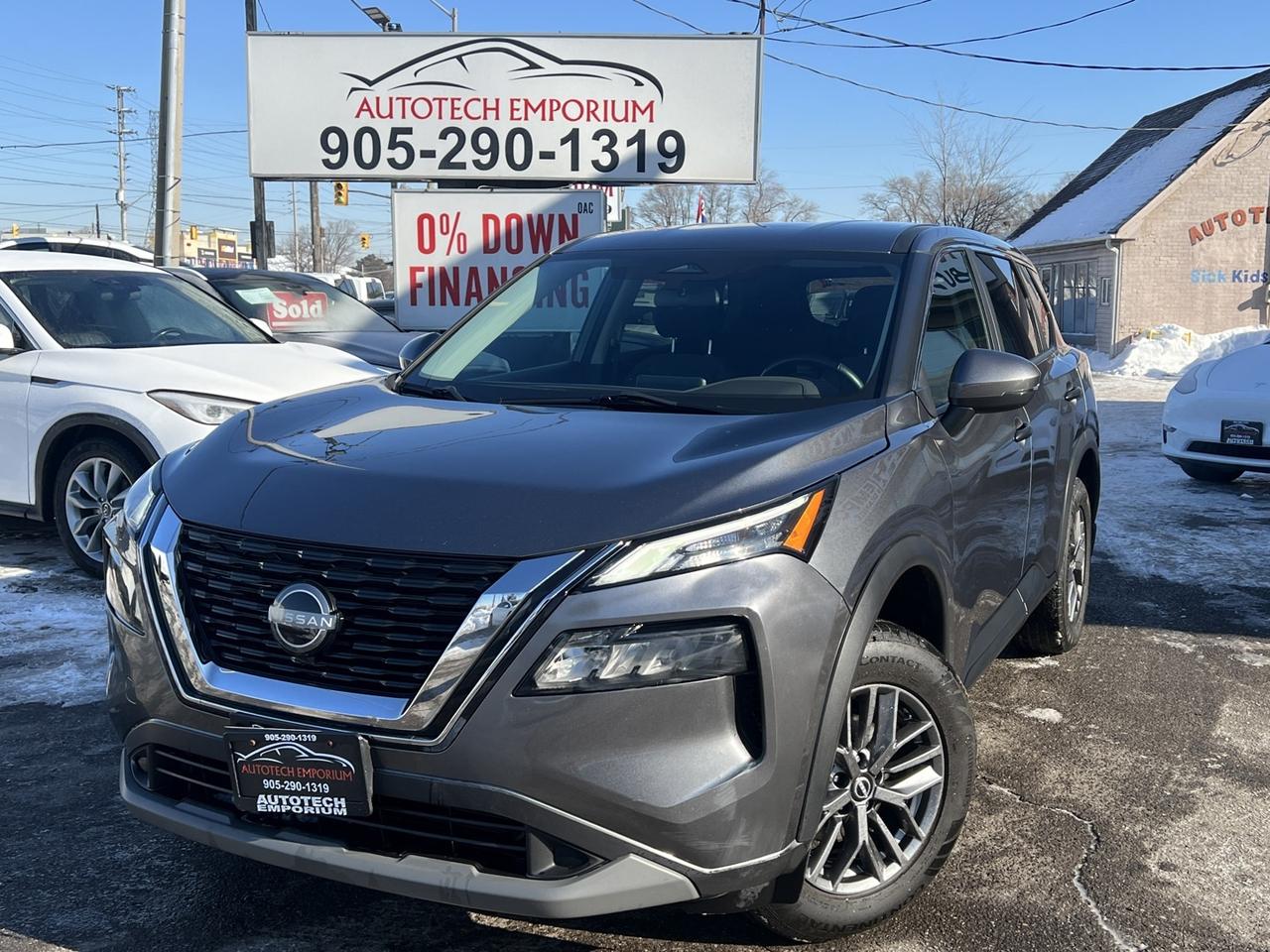 2022 Nissan Rogue S AWD   Heated Seats   Dual Climate   Push Start Photo