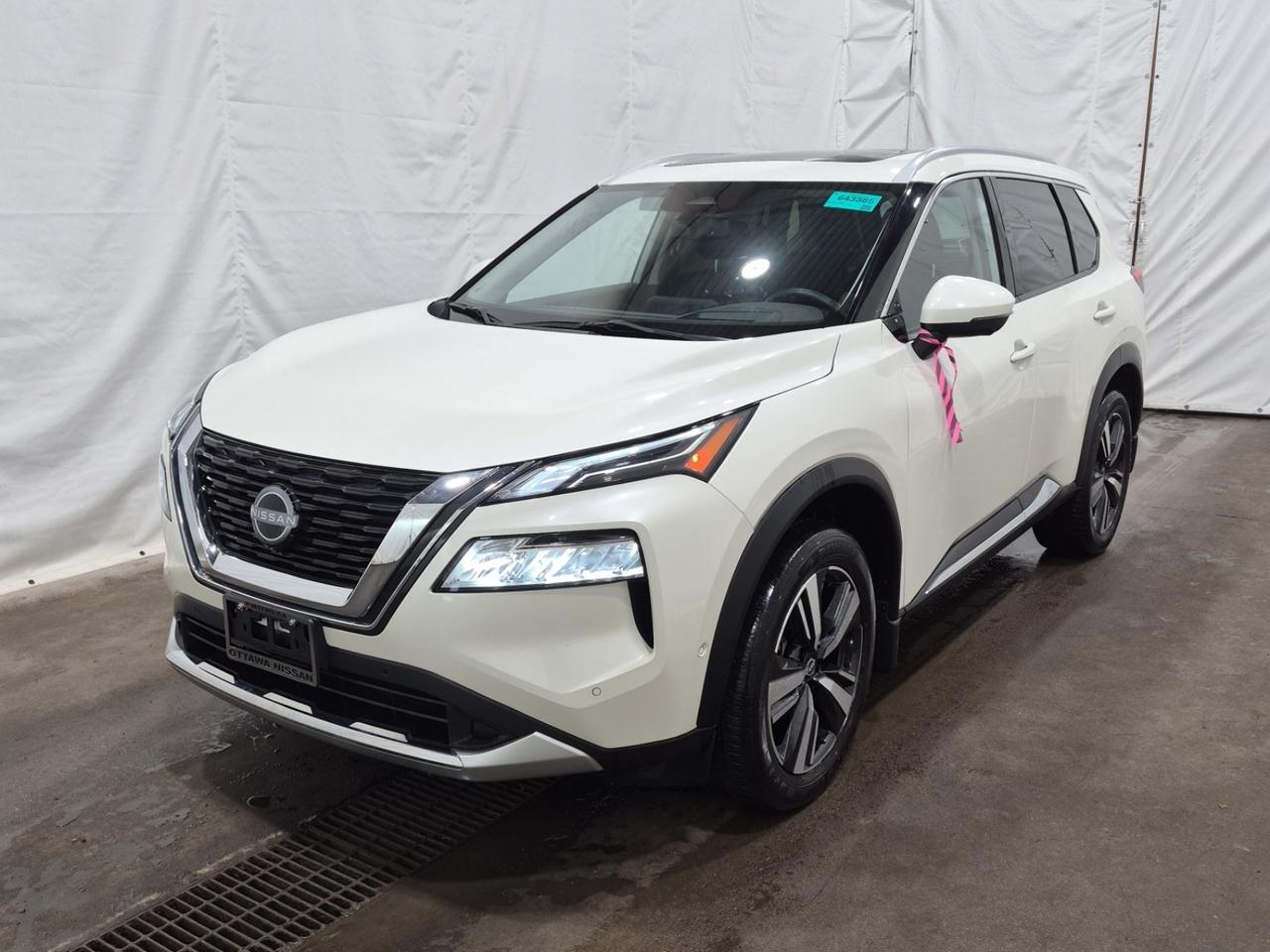 2023 Nissan Rogue Platinum AWD Pearl White  Heads Up   BOSE   360 Ca Photo0