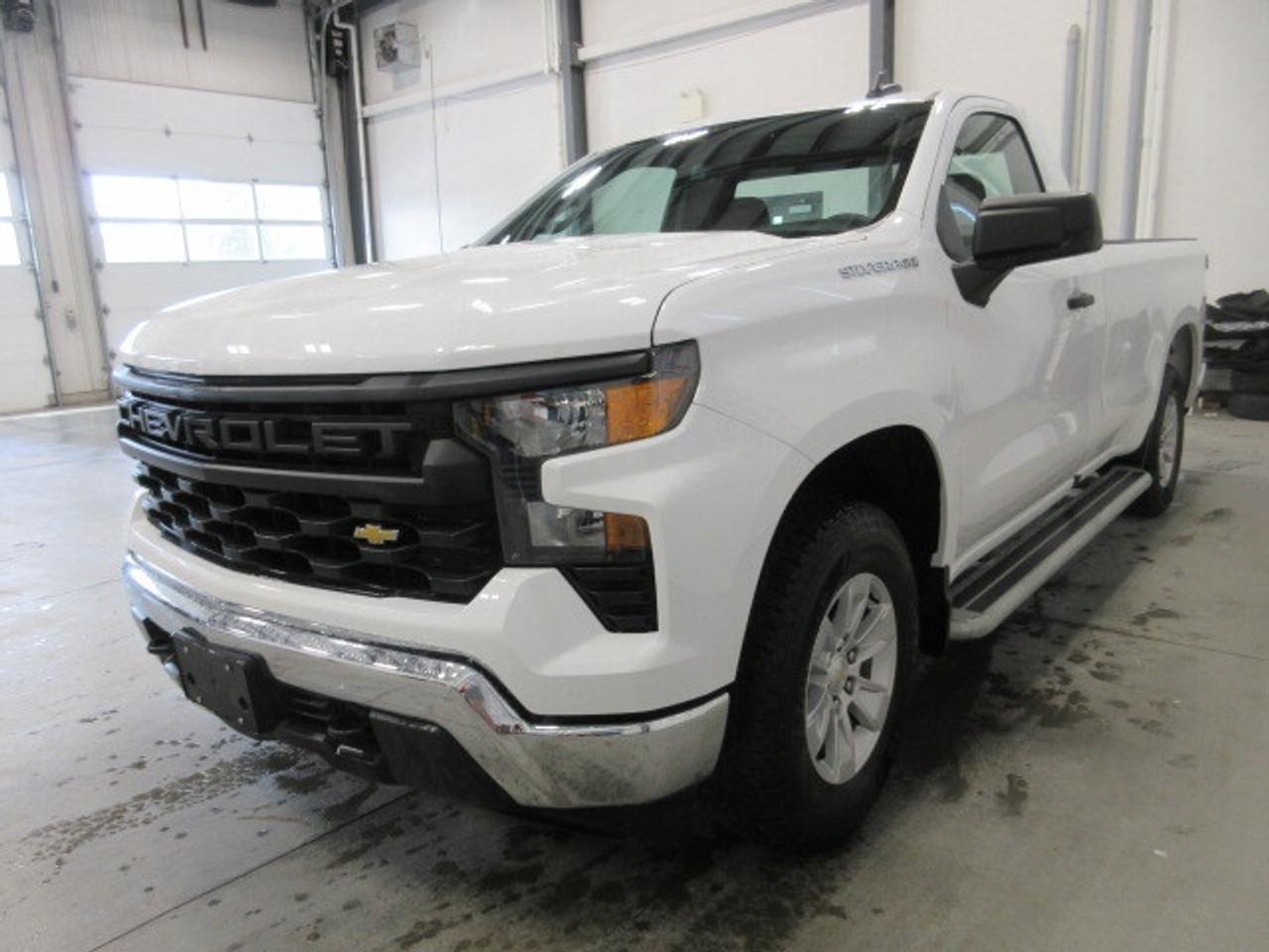 2024 Chevrolet Silverado 1500 2WD 5.3L LONGBOX REG CAB, A/C, APPLE/ANDROID, 13K! Photo