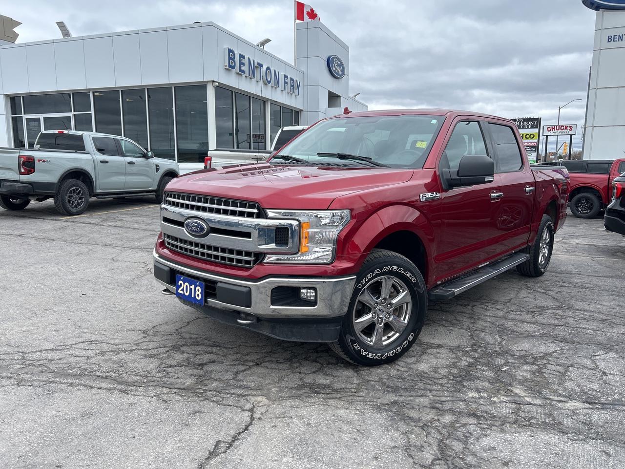 2018 Ford F-150 XLT CREW 2.7L XTR PKG HTD PWR SEATS LOCKING AXLE Photo0