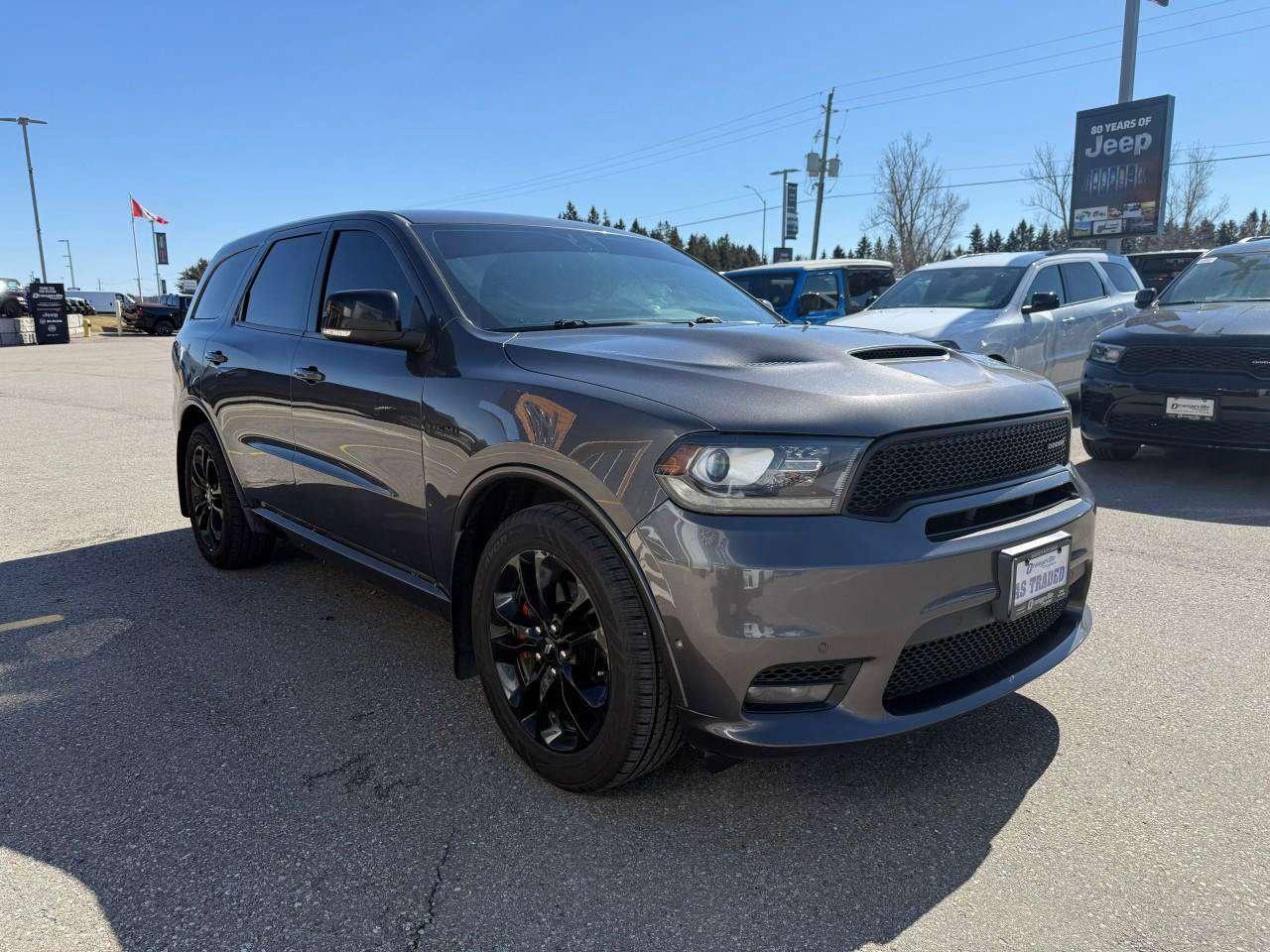 2020 Dodge Durango R/T, 5.7L HEMI VVT V8 W/FUELSAVER MDS, AWD, ALLOYS, LEATHER INTERIOR, CERTIFIED AS-TRADED! Photo2