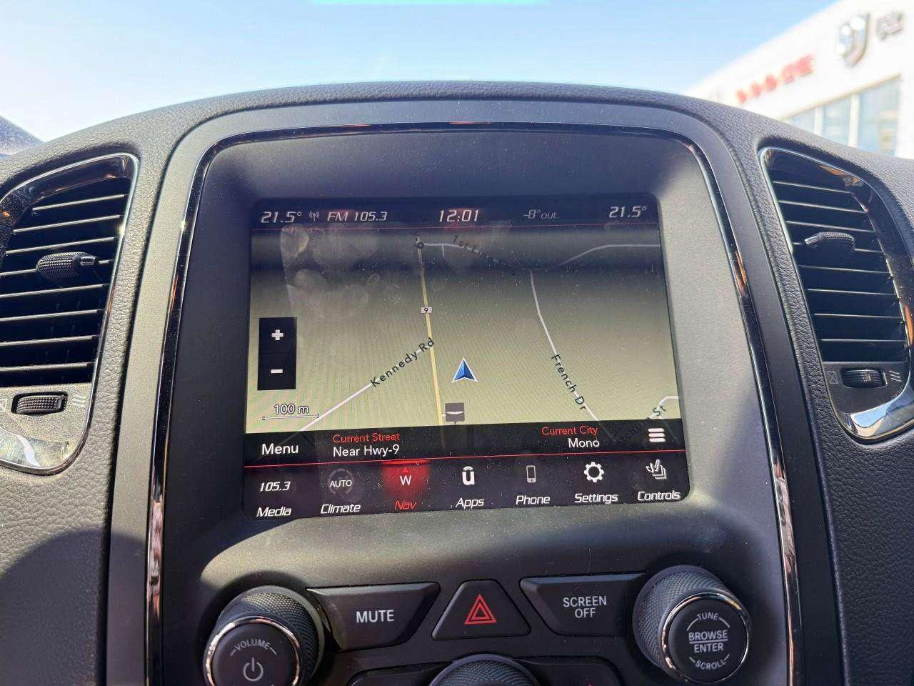 2020 Dodge Durango R/T, 5.7L HEMI VVT V8 W/FUELSAVER MDS, AWD, ALLOYS, LEATHER INTERIOR, CERTIFIED AS-TRADED! Photo