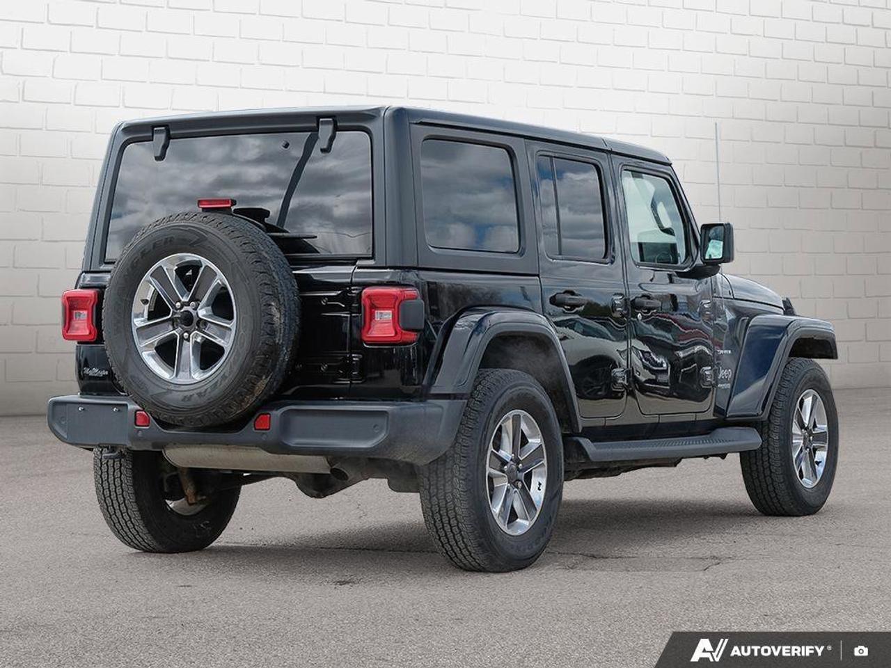 2020 Jeep WRANGLER UNLIMITED SaharaSAHARA, 3.6L V6, 4X4, ALLOYS, LEATHER, CERTI Photo4