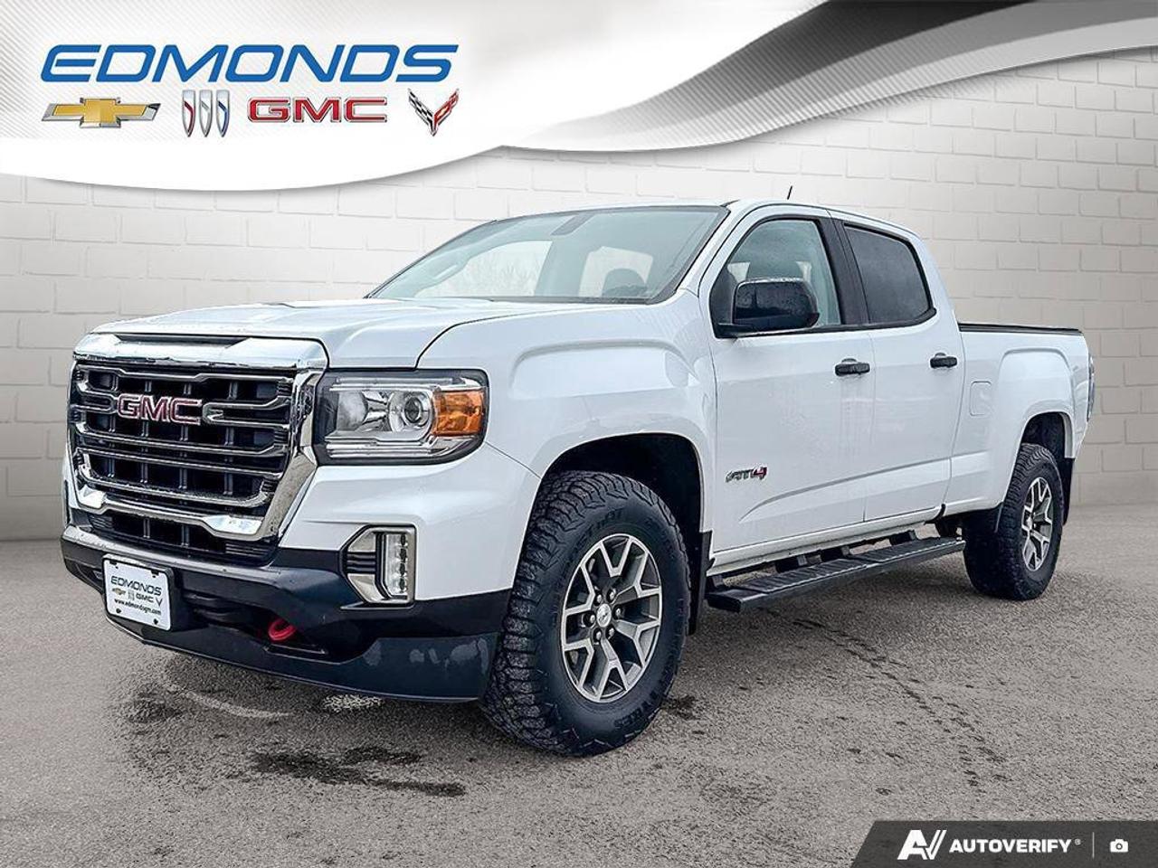 2022 GMC Canyon 4WD AT4 w/LeatherOne Owner   Trailer Brake Control Photo0