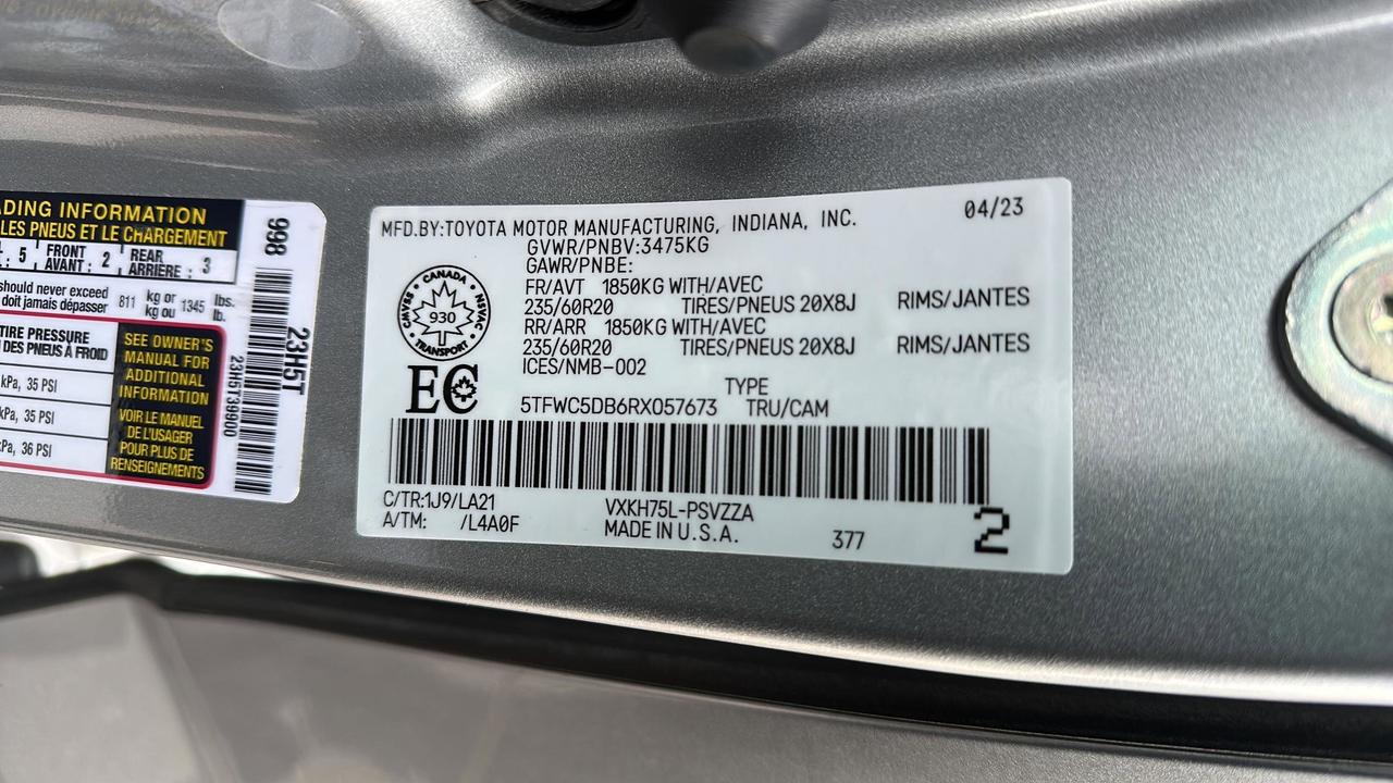 2024 Toyota Tundra 4x4 Crewmax Limited Hybrid Photo