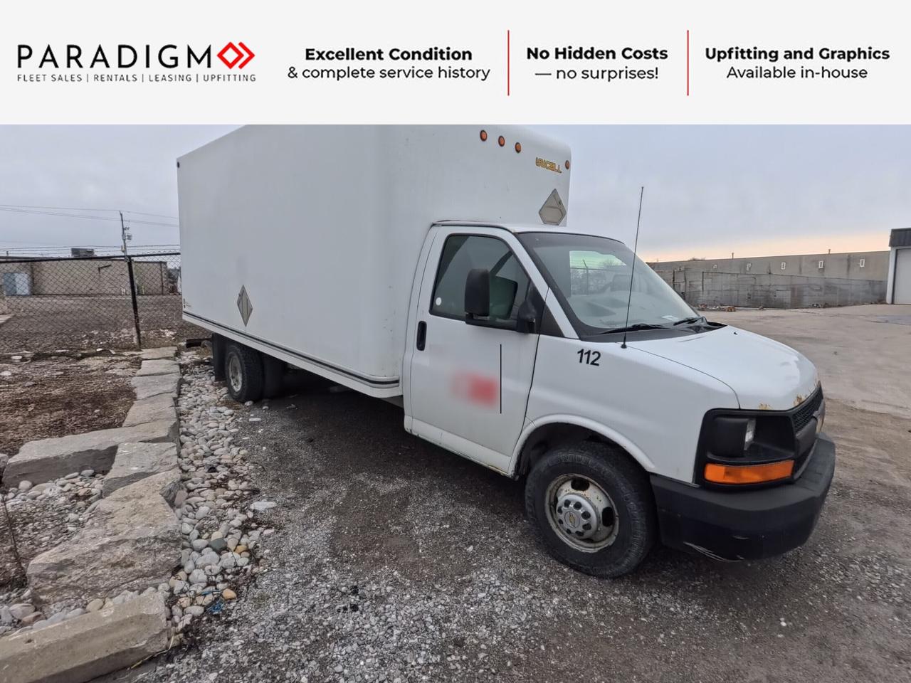 2013 Chevrolet Express Commercial Cutaway 3500 177" 16' Cube *As Is* Photo0