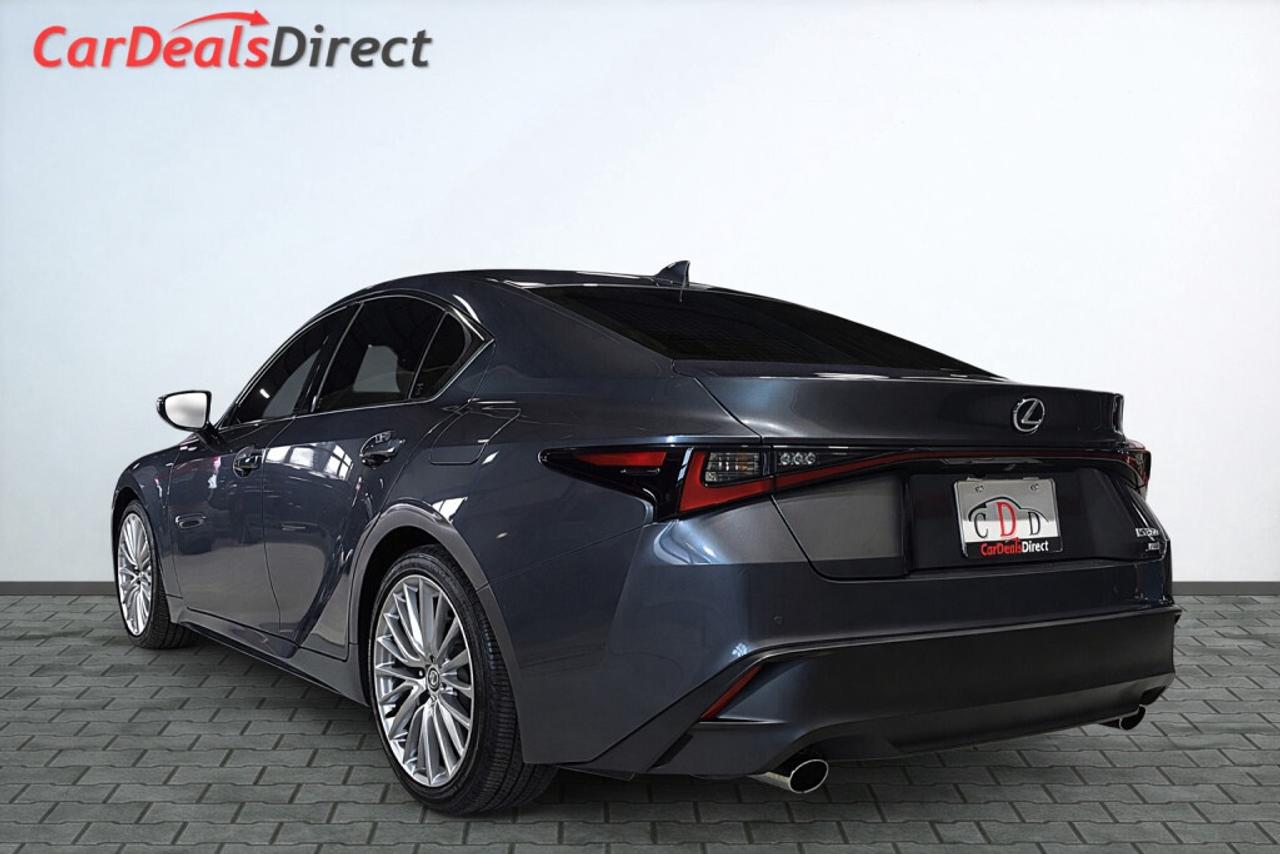2021 Lexus IS 300 Executive Pkg/ NAVi/Leather/Sunroof/Android Carpla Photo4