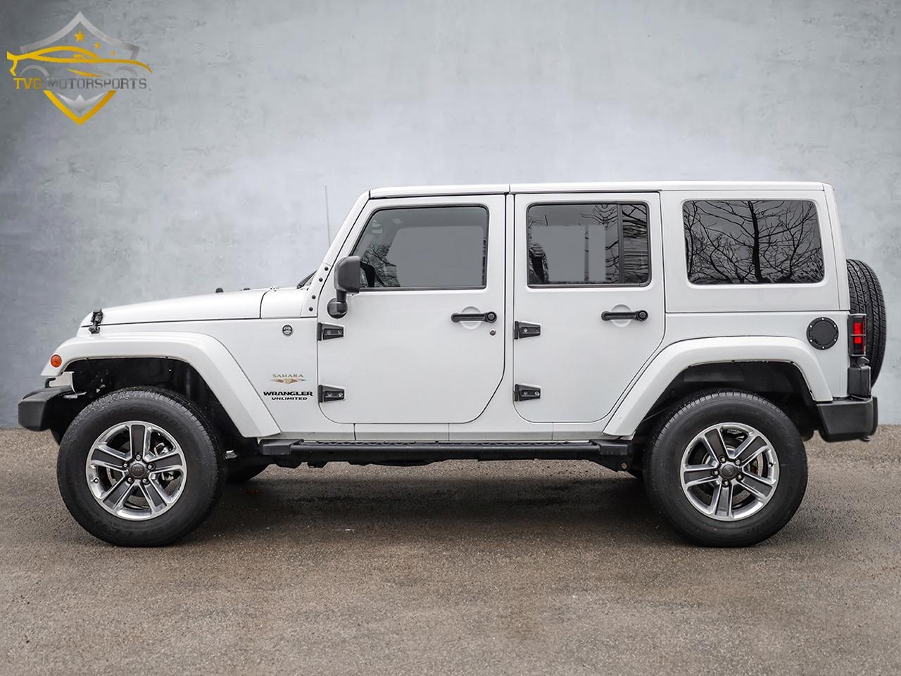 2015 Jeep WRANGLER UNLIMITED SAHARA - LEATHER 2TOP WIRELESS CARPLAY! Photo