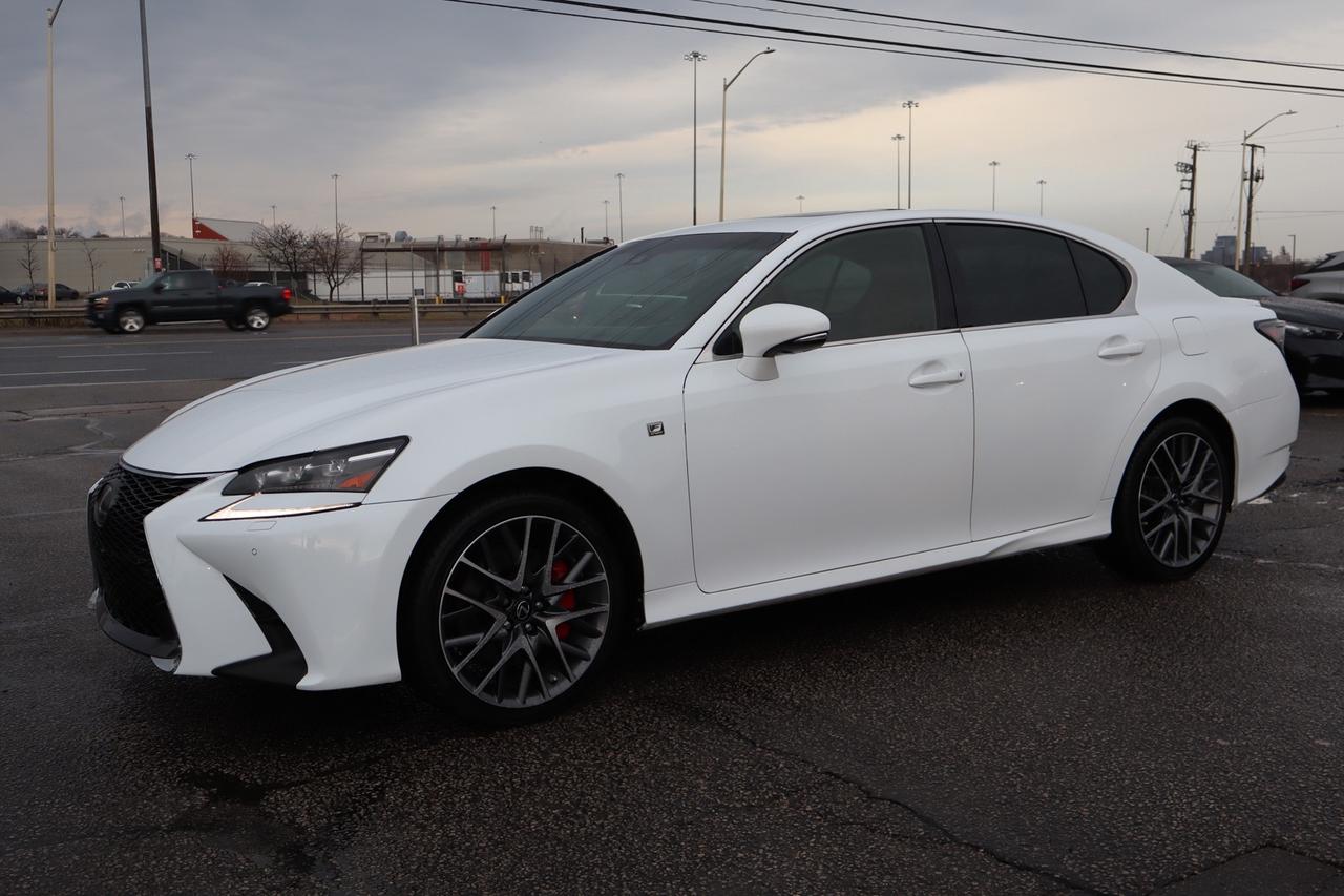 2017 Lexus GS 350 AWD   No Accident   Red Interior   Clean Carfa Photo