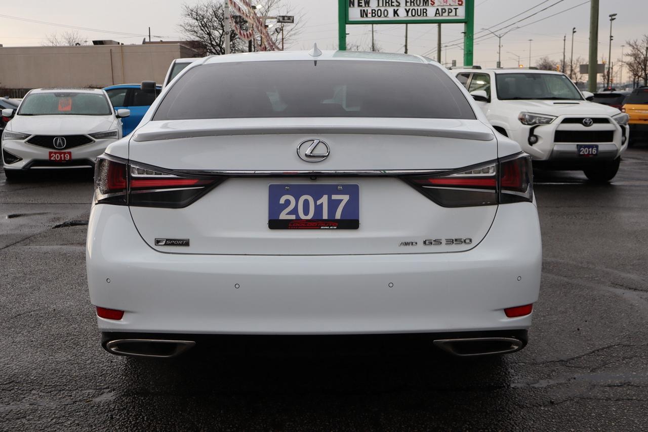 2017 Lexus GS 350 AWD   No Accident   Red Interior   Clean Carfa Photo