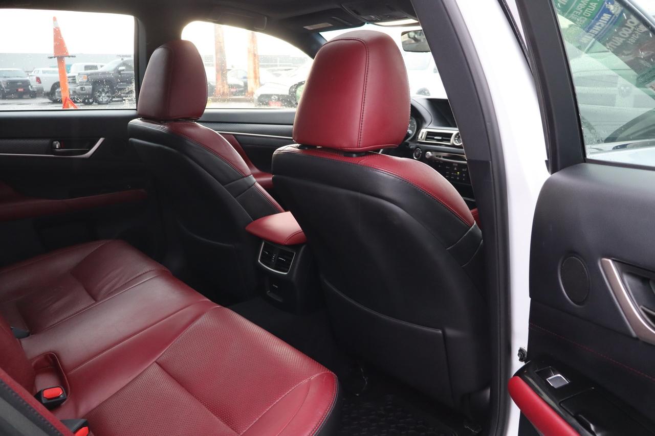 2017 Lexus GS 350 AWD   No Accident   Red Interior   Clean Carfa Photo