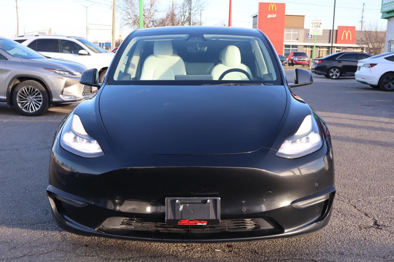 2021 Tesla Model Y Performance   DUAL MOTOR   WHITE INTERIOR   AWD Photo