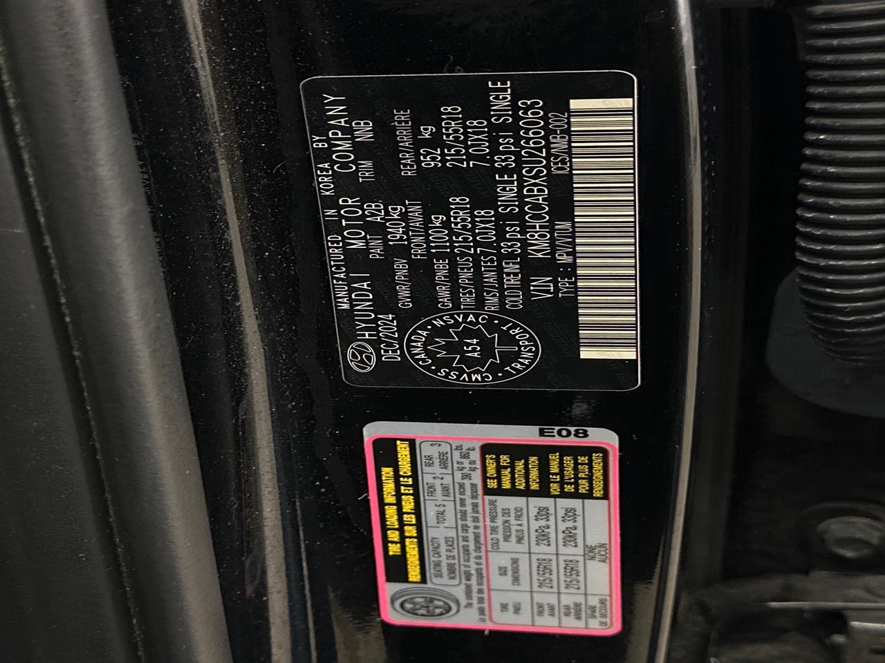 2025 Hyundai KONA 2.0L Preferred w/Trend Package 4dr All-Wheel Drive Photo