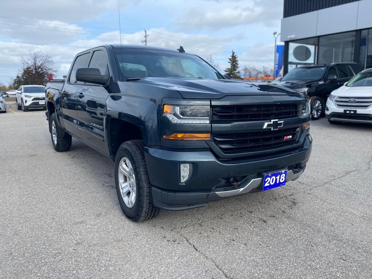 2018 Chevrolet Silverado 1500 LT Z71 Crew Cab 4x4 ~Heated Seats ~ Bluetooth ~Cam Photo