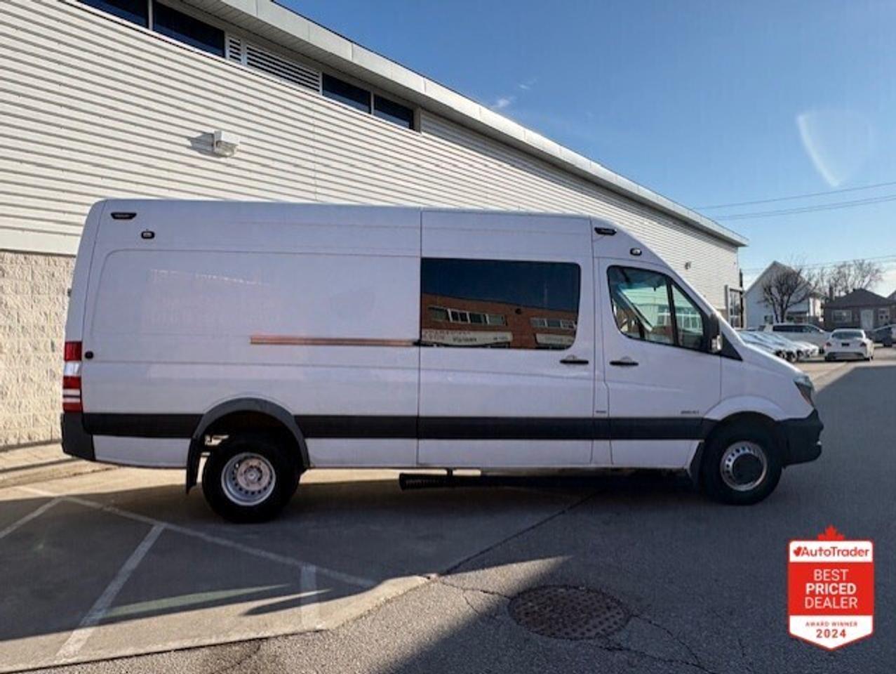 2014 Mercedes-Benz Sprinter 3500 V6 170 WB EXTENDED HIGH ROOF DUALLY! Photo0