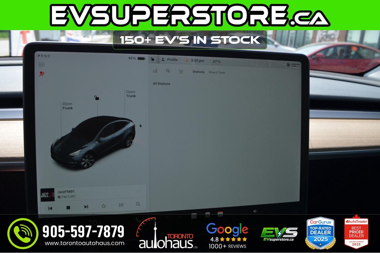 2021 Tesla Model Y OVER 150 EV'S I EVSUPERSTORE.CA Photo