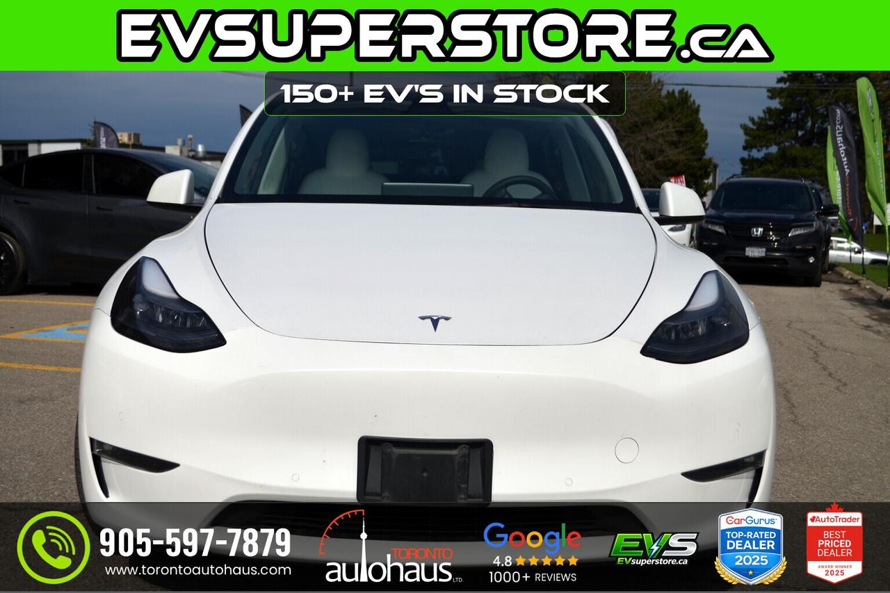 2023 Tesla Model Y PERF. WHITE INT. I 150+ EV's at EVSUPERSTORE.ca Photo