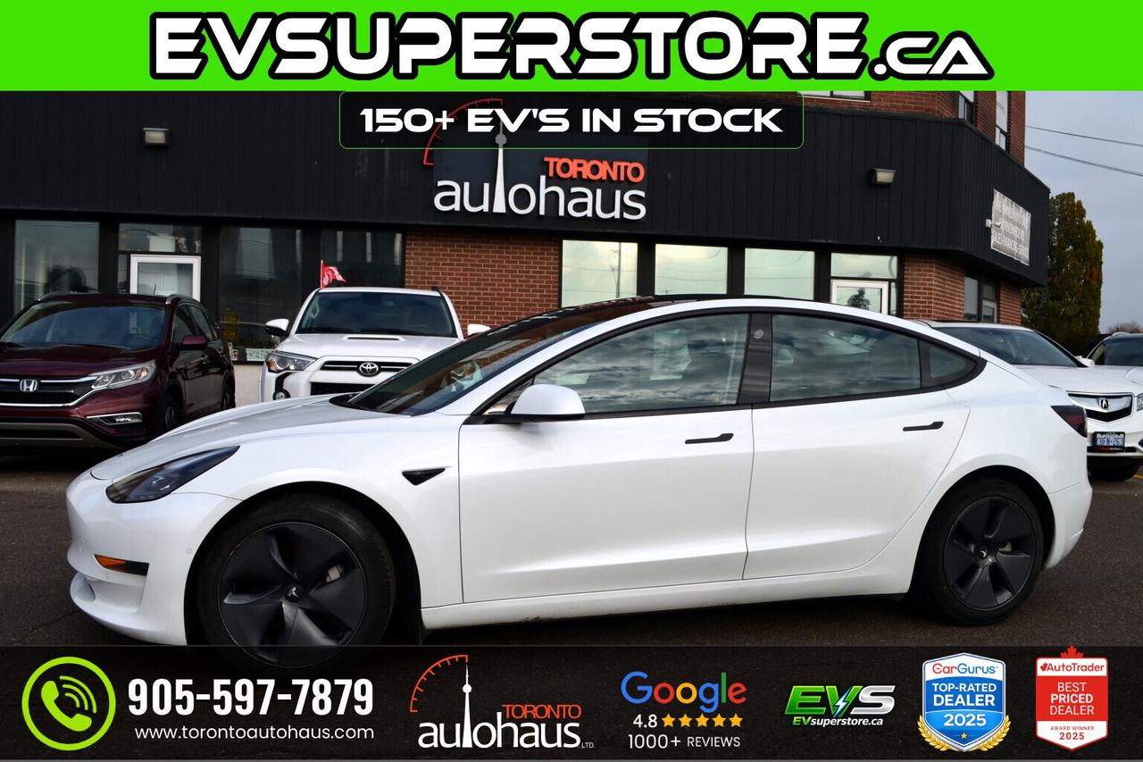 2021 Tesla Model 3 SR+ I 150+ EV's at EVSUPERSTORE.ca Photo