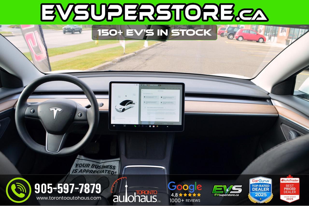 2021 Tesla Model 3 SR+ I 150+ EV's at EVSUPERSTORE.ca Photo