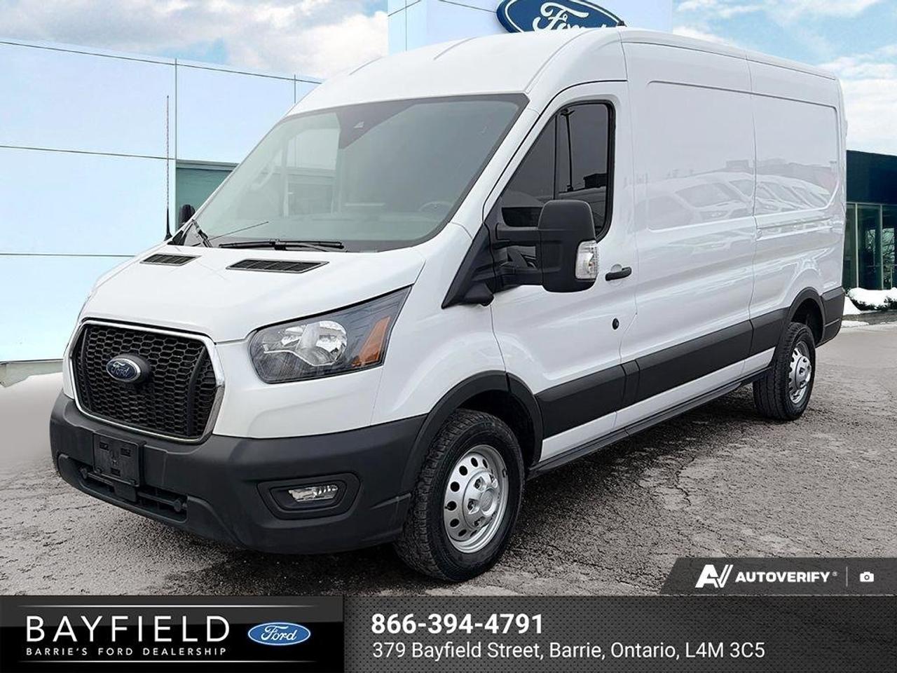 Used 2023 Ford Transit Cargo Van 148 WB AWD - Medium Roof - Sliding Pass.side Cargo for sale in Etobicoke, ON